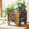 Bronze Butterfly Design Planter Rack