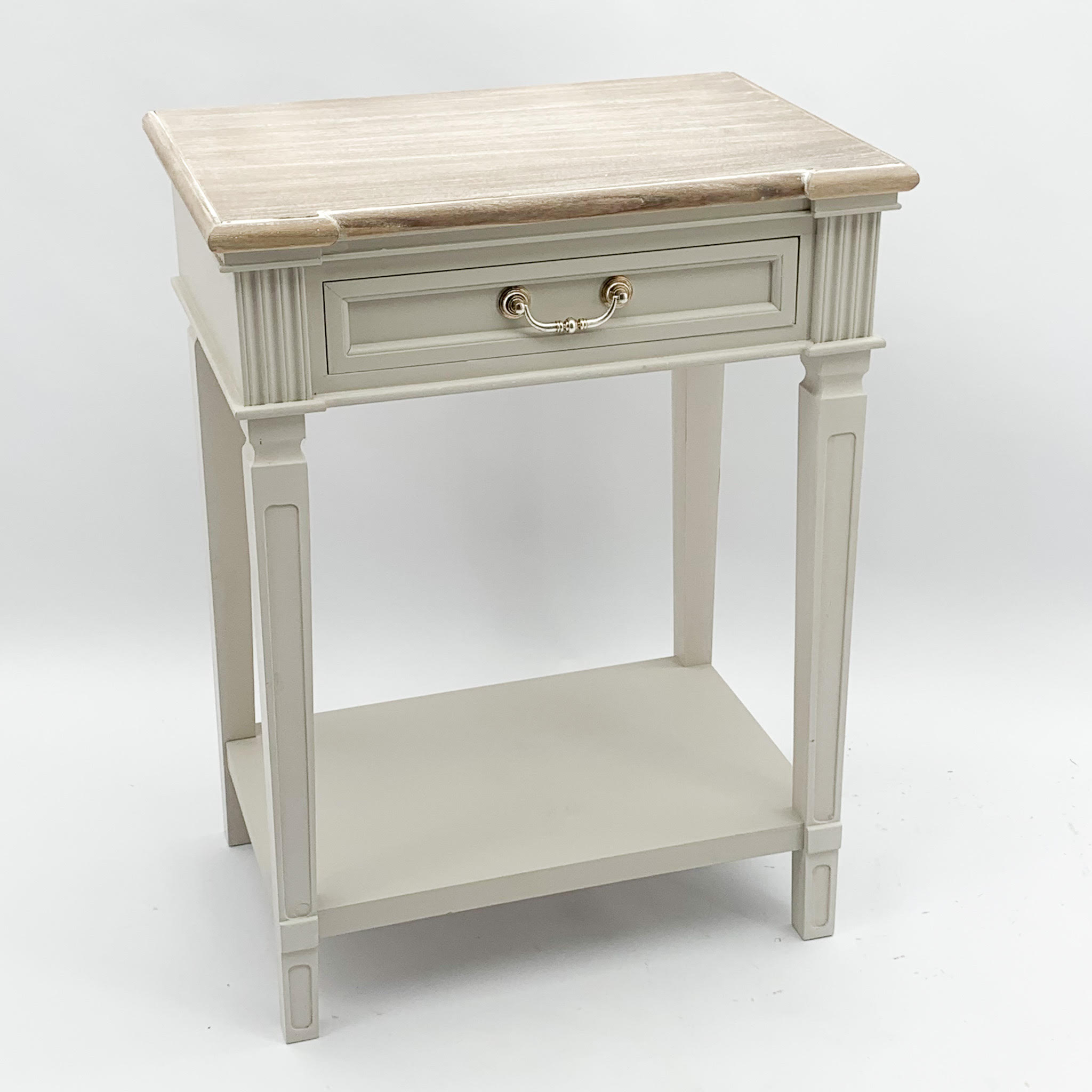 78CM WOODEN 1 DRAWER SIDE TABLE 78CM WOODEN 1 DRAWER SIDE TABLE