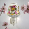 8 Inch Floral LED Nightlight – Pink and Orange - Image 4