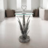79CM METAL TABLE leaf design 79CM METAL TABLE leaf design - Image 3