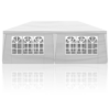 10'x20' Outdoor Party Tent with 6 Removable Sidewalls, Waterproof Canopy Patio Wedding Gazebo, White - Image 6