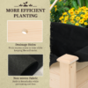 Raised Wood Garden Bed Planter Raised Wood Garden Bed Planter - Image 6