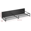VINSANI 4pc MAGNETIC SPICE RACK METAL SHELF 1010421 VINSANI 4pc MAGNETIC SPICE RACK METAL SHELF 1010421