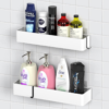 VINSANI 2pc WHITE SHOWER CADDY 1010504 VINSANI 2pc WHITE SHOWER CADDY 1010504