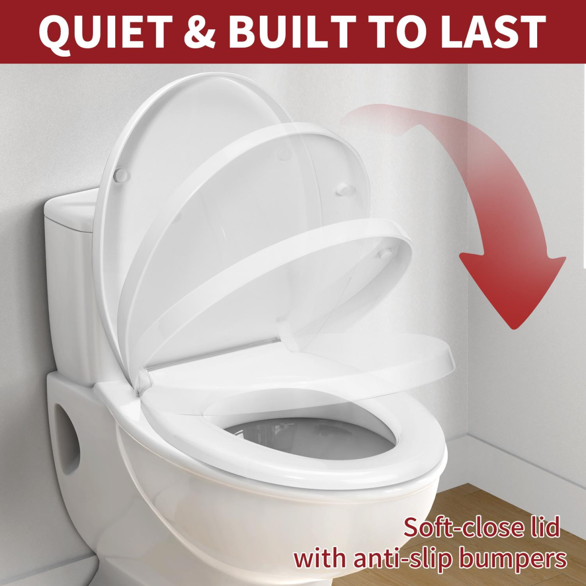 Quick Release Toilet Seat Quick Release Toilet Seat - Image 6