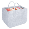 VINSANI 2pk Storage Baskets Light Grey 0000509 VINSANI 2pk Storage Baskets Light Grey 0000509