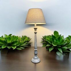 60cm Traditional Table Lamp with Shade