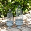 83/70CM CREAM METAL SET 2 PLANT STANDS - Image 3