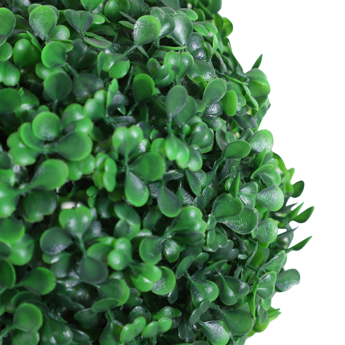 PE Set of 2 Artificial Boxwood Three Balls Topiary Plant Tree's Green PE Set of 2 Artificial Boxwood Three Balls Topiary Plant Tree's Green - Image 7