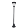 Outsunny Solar Powered Lamp Post, IP44, 18Lx18Wx160H cm-Black Outsunny Solar Powered Lamp Post, IP44, 18Lx18Wx160H cm-Black - Image 7