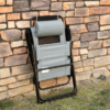 2 Portable Folding Recliner Outdoor Patio Chaise Lounge Chair with Backrest - Image 7