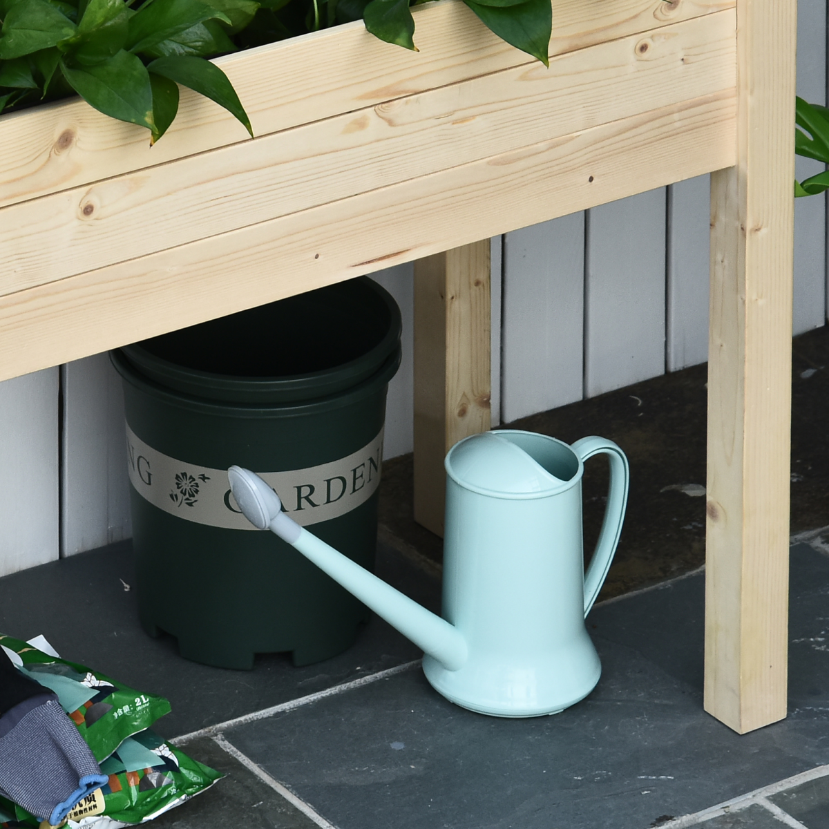 Raised Wood Garden Bed Planter Raised Wood Garden Bed Planter - Image 7