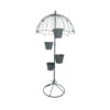 130CM GREY METAL GARDEN PLANTER