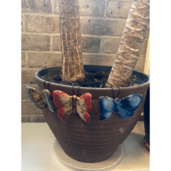Alternative view of Butterfly Planter Decoration - Set of 3