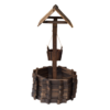 Wishing Well Planter Bucket, 60Lx55Wx 114H cm-Brown Wishing Well Planter Bucket, 60Lx55Wx 114H cm-Brown - Image 8