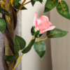 Artificial Camellia Tree Fake 21 Flowers & Nursery Pot Decor, 90cm - Image 8