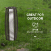 Rattan Solar Floor Lamp with Auto On/Off LED Light, Brown Rattan Solar Floor Lamp with Auto On/Off LED Light, Brown
