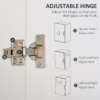 Particle Board 2-Drawer Wardrobe White/Oak Particle Board 2-Drawer Wardrobe White/Oak