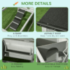 Rabbit Hutch and Outdoor Pet House with Run and Ramp Rabbit Hutch and Outdoor Pet House with Run and Ramp