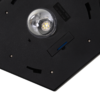 1.77m Tall Free-Standing ABS Garden Solar LED Lamp Post Black - Image 8