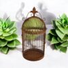 63CM RUSTY WALL MIRROR - Image 4