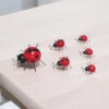 Metal Ladybird Garden Decorations – Set of 6 - Image 6