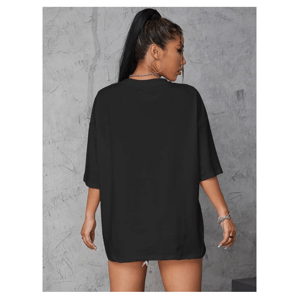 Ladies Oversized Nope Not Today Short Sleeve T-Shirt Ladies Oversized Nope Not Today Short Sleeve T-Shirt - Image 5