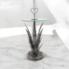 79CM METAL TABLE leaf design 79CM METAL TABLE leaf design - Image 2