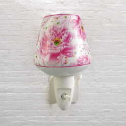 Alternative view of 8 Inch Floral LED Nightlight – Pink Blooms