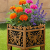 Bronze Butterfly Design Planter Rack - Image 3