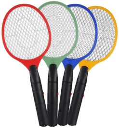 Electric Bug Zapper Fly Swatter Racket – 1 Supplied