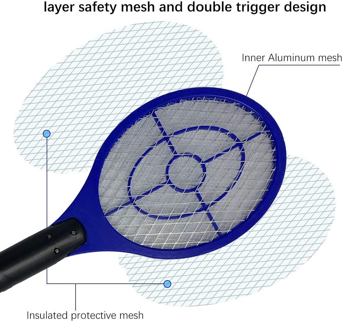 Bug Zapper Electric Fly Mosquito Swatter Instant Insect Wasp Pest Killer Racket Bug Zapper Electric Fly Mosquito Swatter Instant Insect Wasp Pest Killer Racket - Image 2