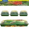 Whitefurze 7 Piece Windowsill Propagator Set - Green