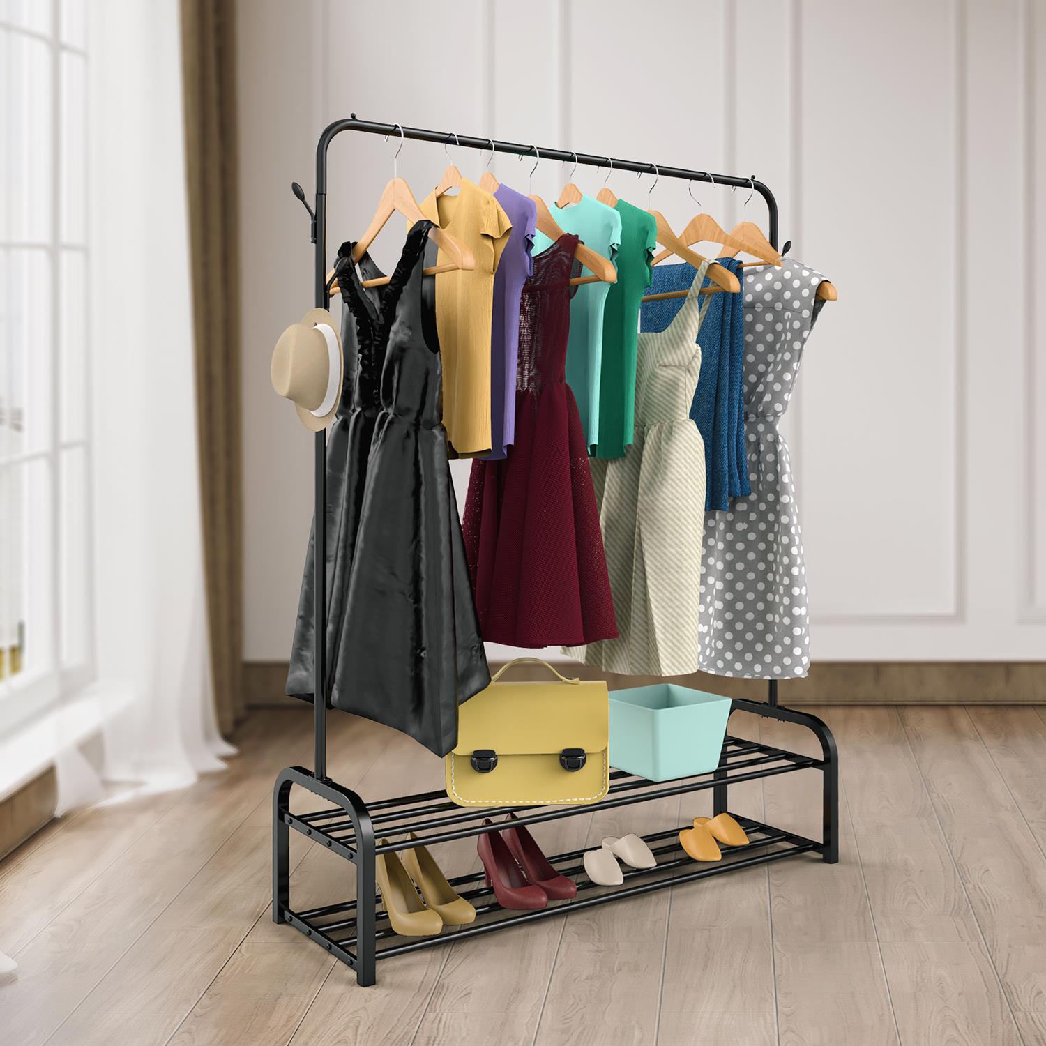Deluxe Clothes Rail and Shoe Rack Deluxe Clothes Rail and Shoe Rack - Image 4