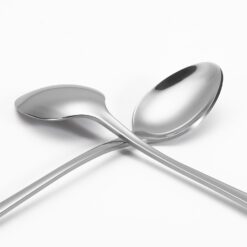 12 Piece Stainless Steel Long Handle Latte Spoon Set