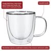 Double Wall Glasses Vitrum Set