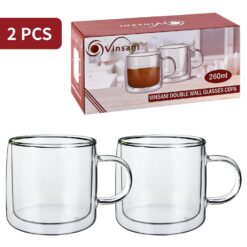 Double Wall Glasses Copa Set