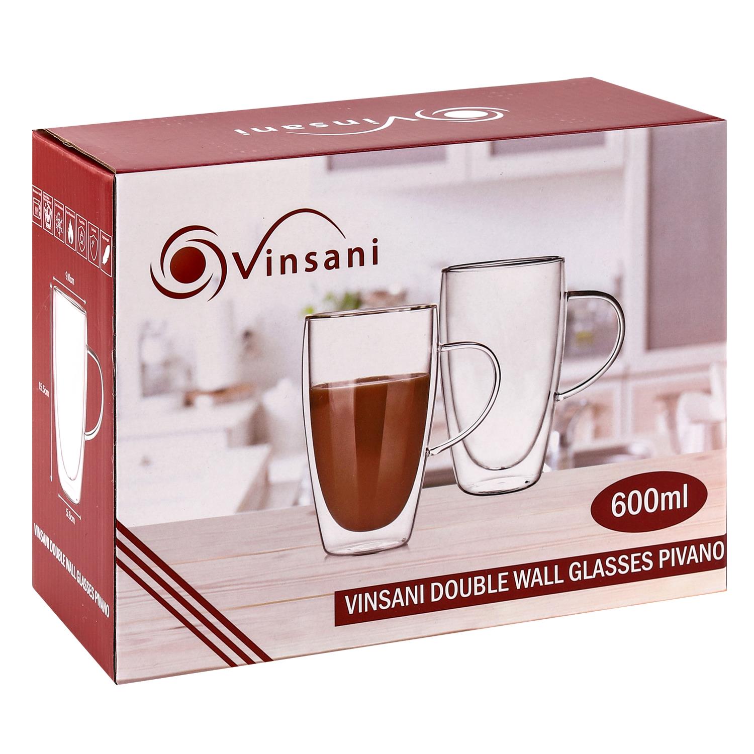 Double Wall Glasses Pivano Set Double Wall Glasses Pivano Set - Image 2
