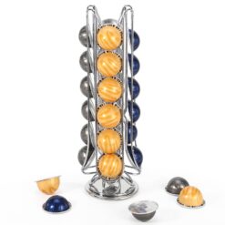 Chrome 24 Coffee Pod Stand