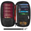 RFID Passport Organiser Wallet - Black