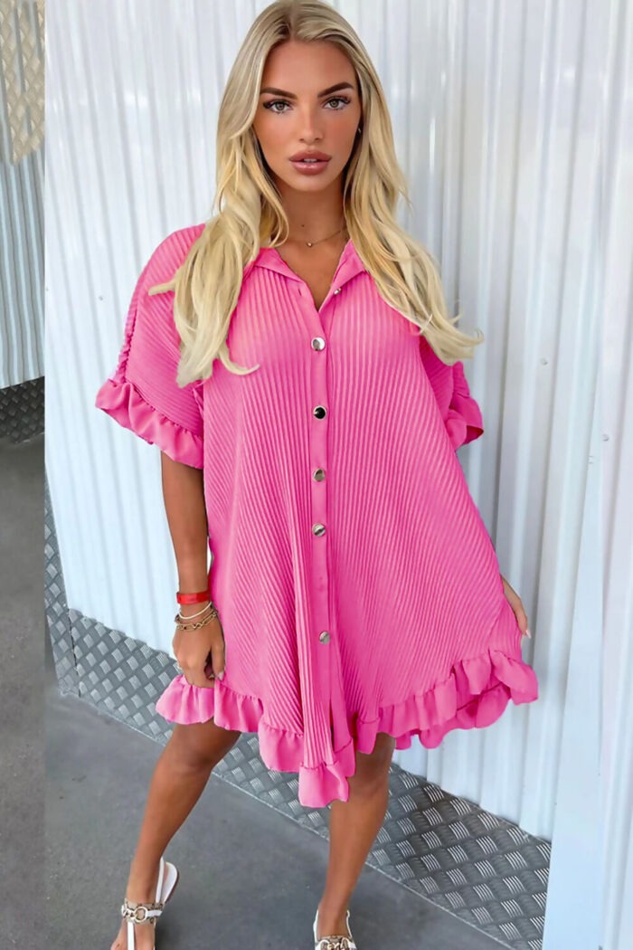 Ladies Pleated Dress Ladies Pleated Dress - Image 6