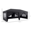 Outsunny 3 x 6m Pop Up Gazebo Height Adjustable Party Tent with Storage Bag Outsunny 3 x 6m Pop Up Gazebo Height Adjustable Party Tent with Storage Bag - Image 5