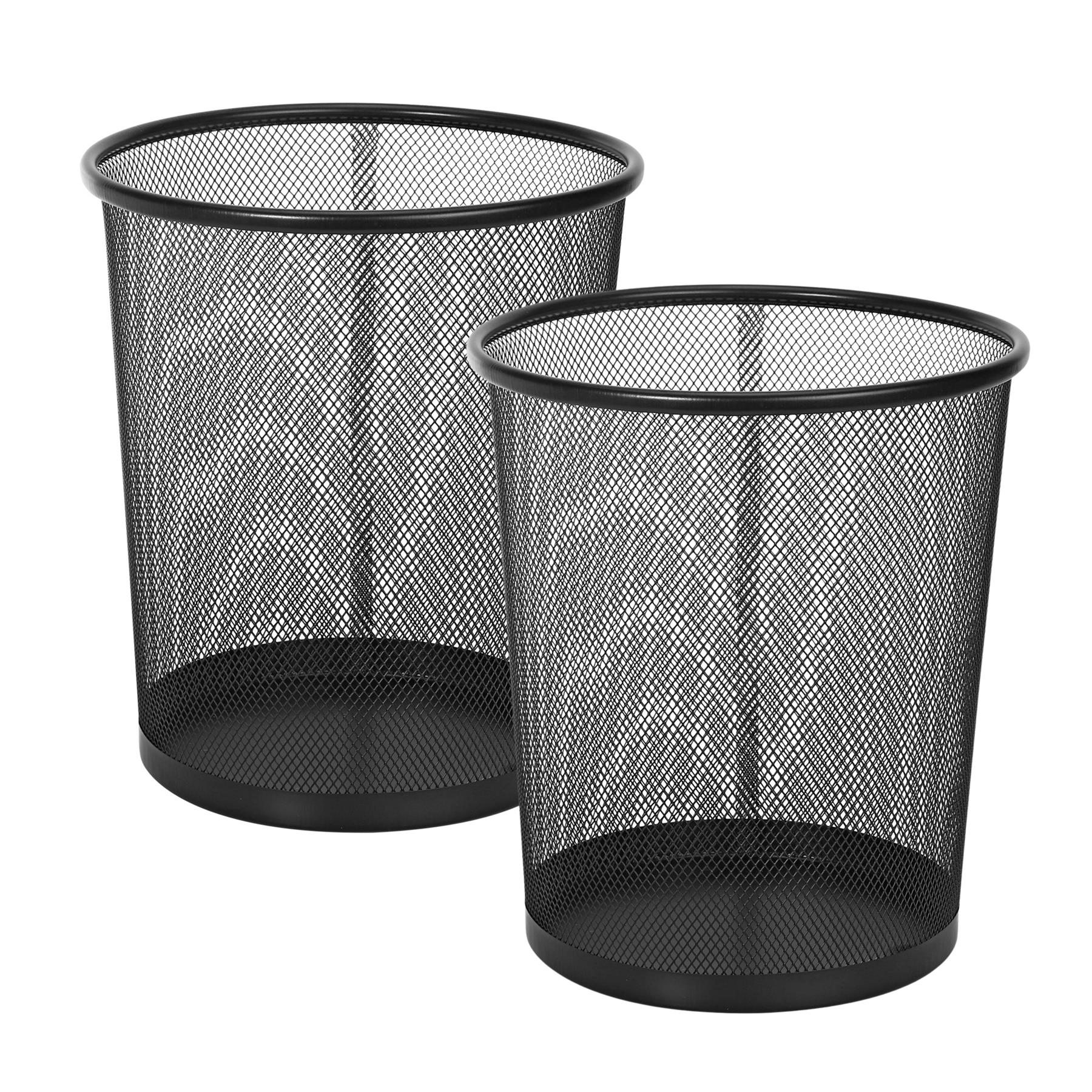 Vinsani 2pc Black Mesh Bin 1010404 Vinsani 2pc Black Mesh Bin 1010404