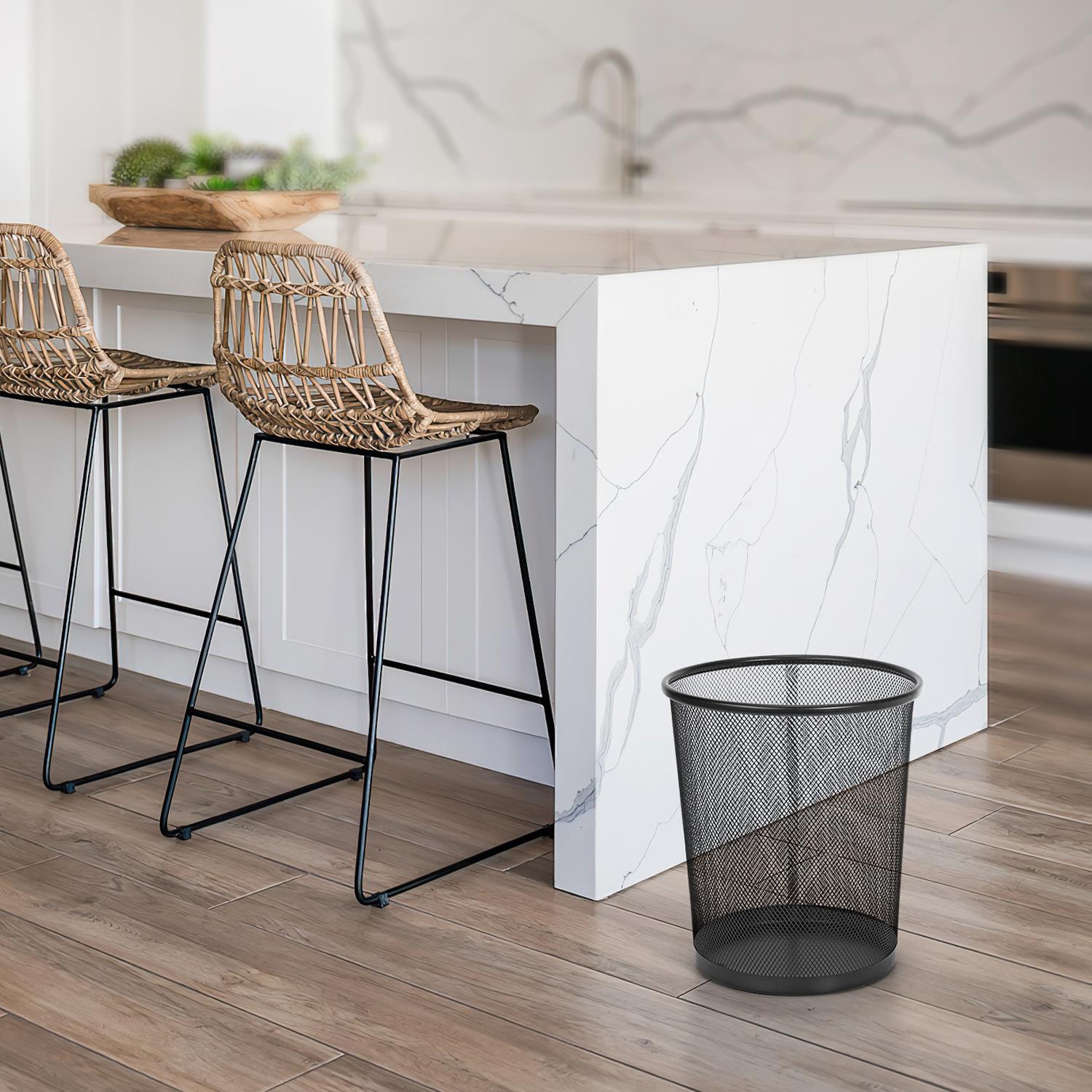 Vinsani 2pc Black Mesh Bin 1010404 Vinsani 2pc Black Mesh Bin 1010404 - Image 2