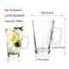 Vinsani Latte Glasses 6pcs 0006556 Vinsani Latte Glasses 6pcs 0006556