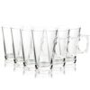Vinsani Latte Glasses 6pcs 0006556 Vinsani Latte Glasses 6pcs 0006556