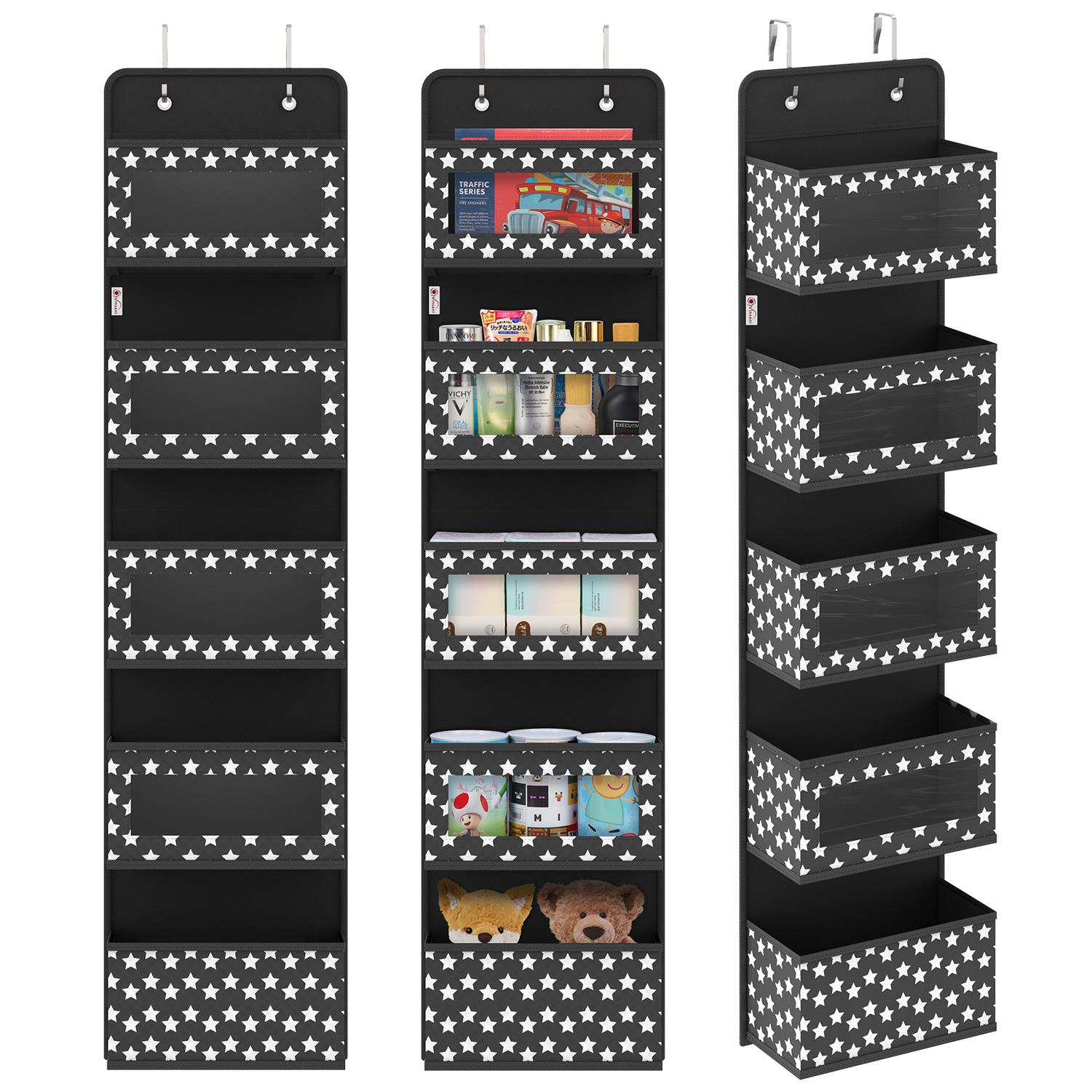 VINSANI 5TIER BLACK HANGING ORGANISER 1010282 VINSANI 5TIER BLACK HANGING ORGANISER 1010282 - Image 7