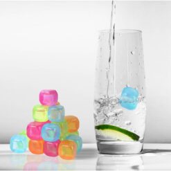 Reusable Fast Freeze Ice Cube Packs - Ideal for Bbq Parties, Summer Picnics or General Use - Multicoloured