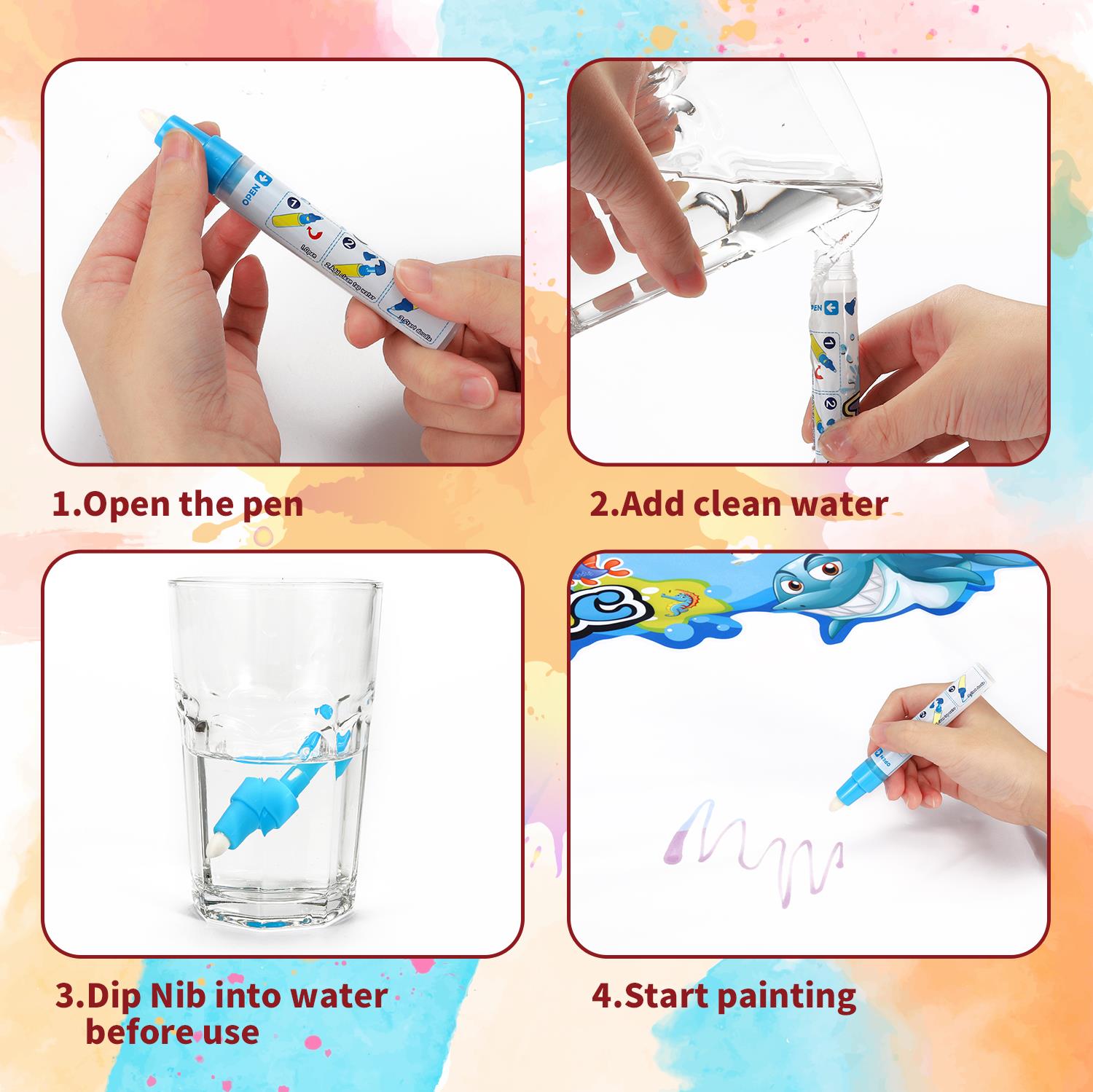 SOKA DELUXE WATER DOODLE SET 0000130 SOKA DELUXE WATER DOODLE SET 0000130 - Image 4