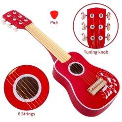 Red Toy Guitar